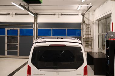 Travail mobile et autonome dans le bureau Marco Polo - LTE | WiFi - routeur et antenne pour Mercedes-Benz Marco Polo, Activity, Horizon - montage inclus