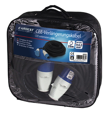 CEE extension cable 3x2.5mm, 10m long Shore power connection for Mercedes-Benz Marco Polo