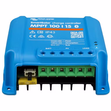 Victron Energie MPPT Smart Solar charge controller - MPPT SmartSolar 100/15 including Bluetooth and smartphone app