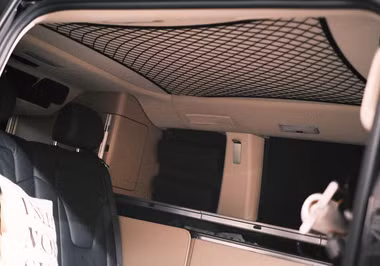 Transportnetz für das Dachbett im Mercedes Marco Polo, Horizon oder Activity Viano Marco Polo W639 zusätzlicher Stauraum unter der Matratze des Aufstelldaches 1sternehotel Mercedes Marco Polo Zubehör alles für den Marco Polo Schlafsack. Bettwäsche, Kissen,