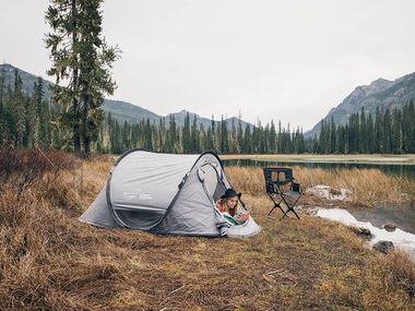 FLIP-POP TENT / WURF TENT, the extra sleeping space from the Marco Polo - VON FRONT RUNNER