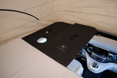 Planche de couchage | Aide à la montée | Rallonge de lit pour le toit relevable des Mercedes-Benz Marco Polo, Horizon, Activity W447 & Viano Marco Polo W639