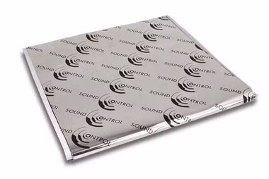 ZEALUM BASE1 effective and self-adhesive aluminium butyl insulation mat 1 piece 90 x 30 cm